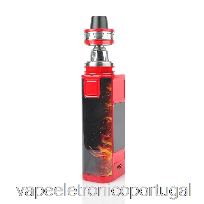 Vape Eletrônico Joyetech Cuboid Tap 228w Tc Starter Kit Vermelho